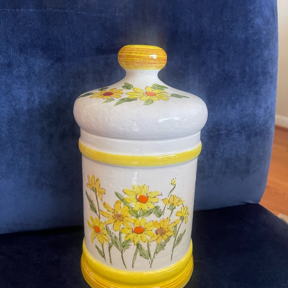 VINTAGE Sears Roebuck Cookie Jar Hand Painted Made in Japan 1979 PERFECT